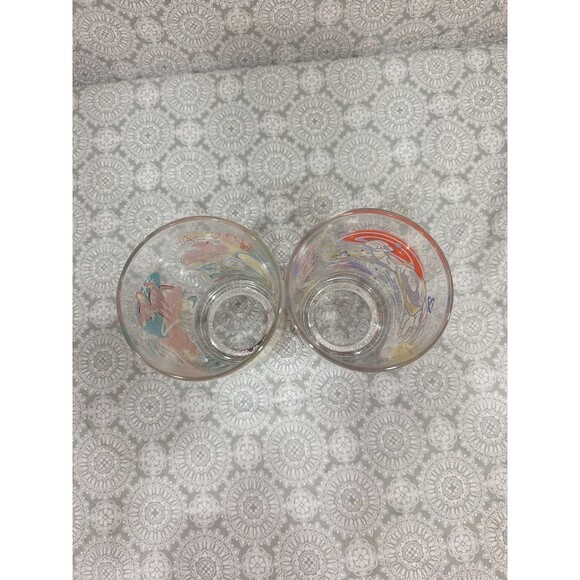 2- Vintage 100th Anniversary Walt‎ Disney Tumbler Glass Cups Glasses Buzz Mickey - Picture 4 of 6